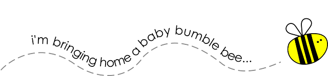I'm bringing home a baby bumblebee - Baby Bumble Bee Costume Sewing Pattern