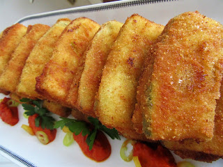 Pohani sendviči od tikvica / Fried zucchini sandwich