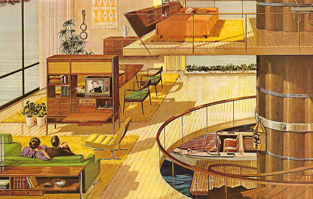 Las casas futuristas de Motorola de los años 60