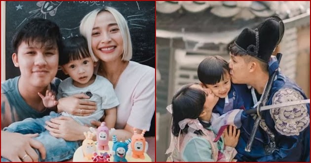 5 Potret Maternity Shoot, Rinni Wulandari di Korea, Kompak Kenakan Baju Khas Korea