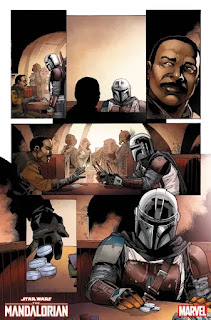Un primer vistazo a los cómics de Star Wars: The Mandalorian