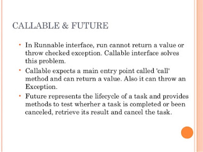  to complement existing Runnable interface How to role Callable in addition to Future inwards Java? Example