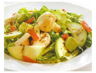 RECETA COCINA ENSALADA DE CHAMPIÑON