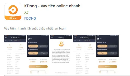 Kdong Vay tiền Cấp tốc