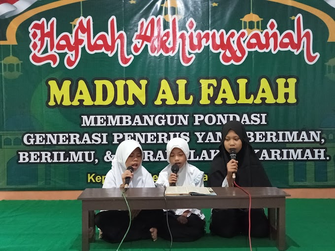 Cara Santri Madin Al Falah Rejosari Kudus Rayakan Kelulusan