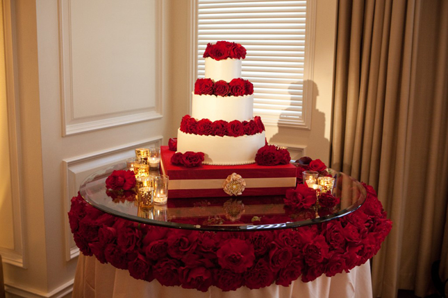 wedding cake table decoration ideas