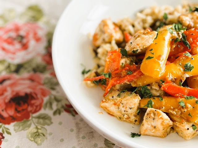 Chicken with Peppers