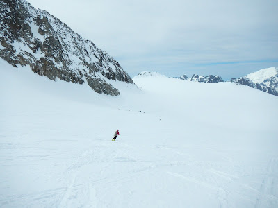 ski de randonnée au 3 cols Chamonix Manu RUIZ