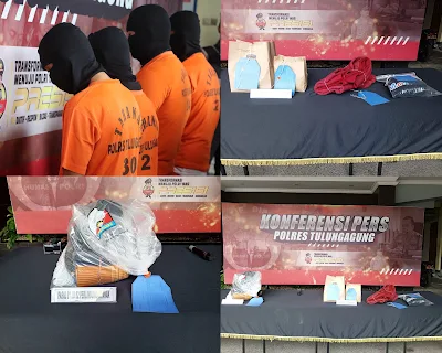Polres Tulungagung Ungkap Kasus Pencabulan 19 Anak dan Amankan 4 Tersangka