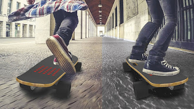 The Hover-1 Cruze, An Electric Skateboard That You Can Control Entirely With Your Feet