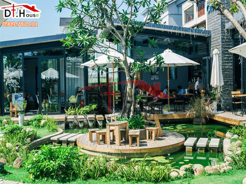 Chiêm ngưỡng các mẫu thiết kế quán cafe xanh tươi lãng mạn 