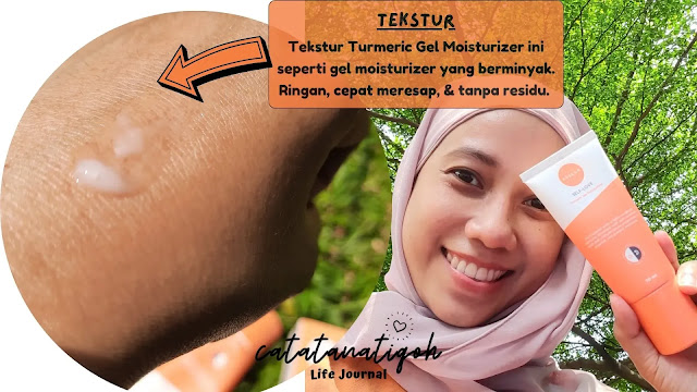 review turmeric gel moisturizer adeena