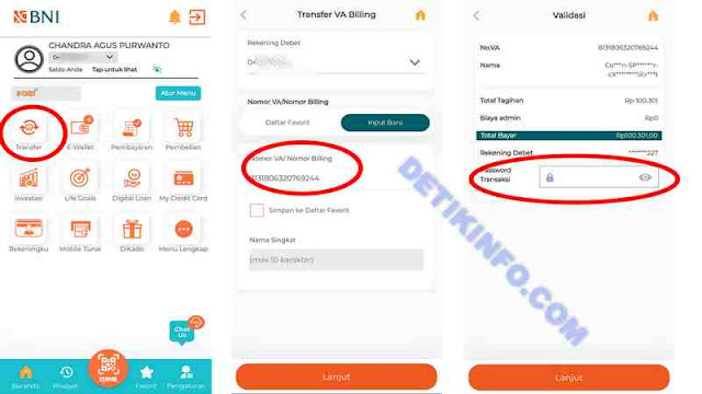 cara bayar spaylater shopee dengan mbangking Bni