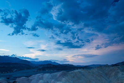Twilight at Zabriskie Point, Death Valley National Park