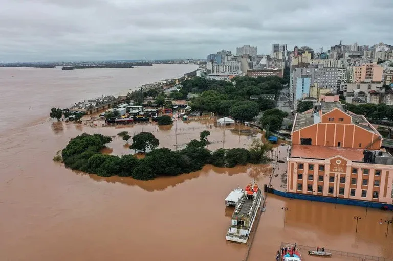 Record Flooding In Brazil