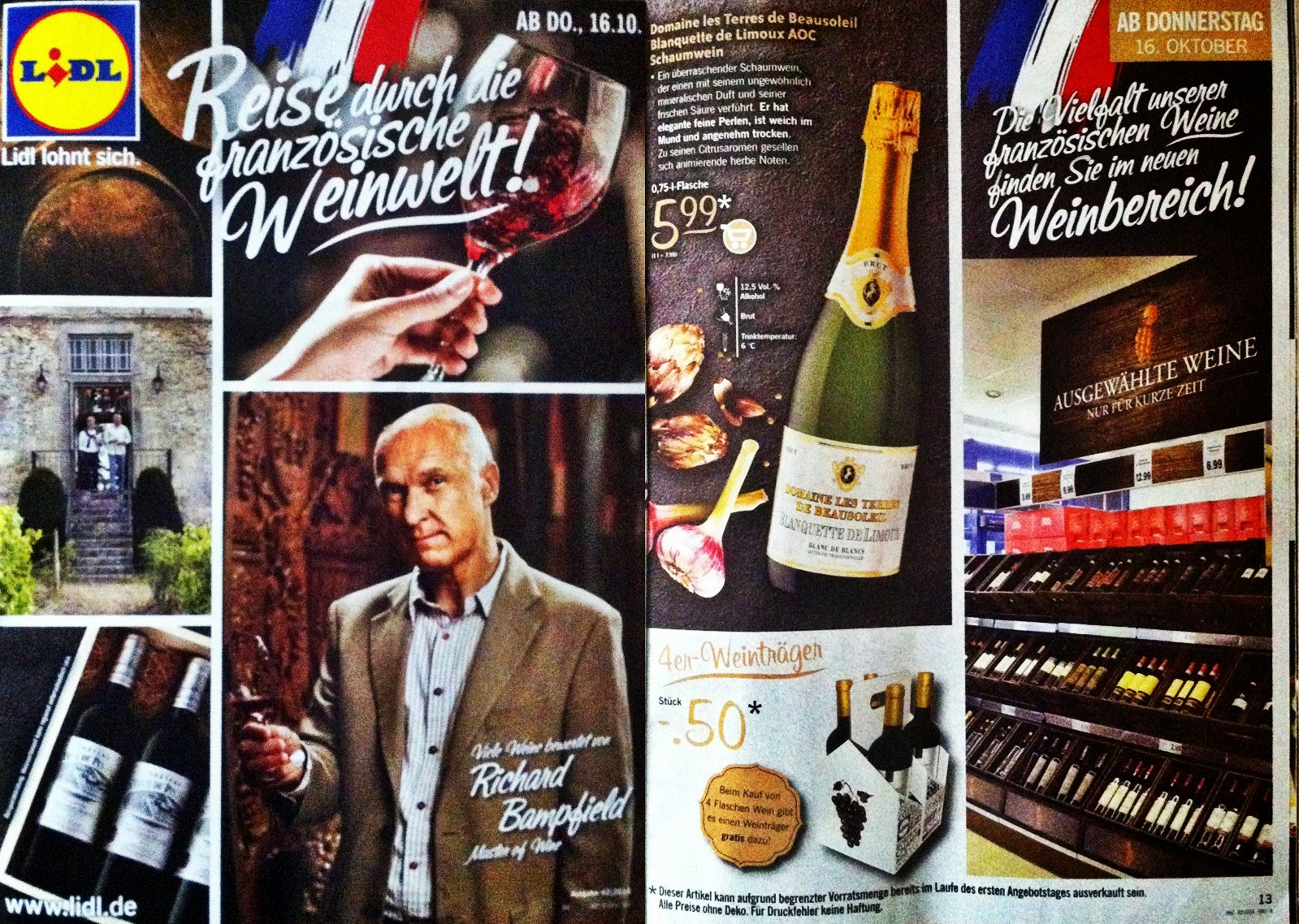 Lidl - Reise durch die fanzösische Weinwelt