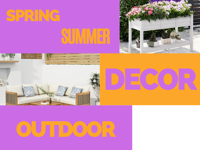 PATIO SEASON IS HERE! SPRING & SUMMER DECOR MUST HAVES