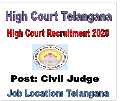 High Court Recruitment 2020