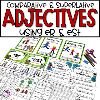 Use these printable comparative adjectives activities in your classroom to help  your students as they learn this important concept.