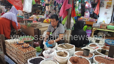 Satgas Pangan; Ini Harga Bahan Pokok Di Pasar Sentral Pinrang Akhir Tahun 2018