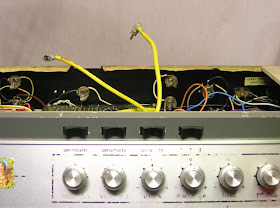 Ampeg V4 VT22 reverb leads disconnected