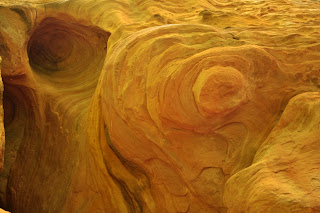 Rock formation in the Narrows