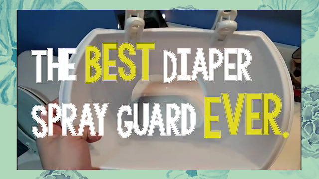 diaper spray guard