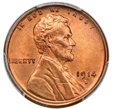 1914 D Lincoln Penny