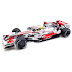 Nieuwe levering 2008 McLaren MP4/23 - schaal 1/43 en schaal 1/18