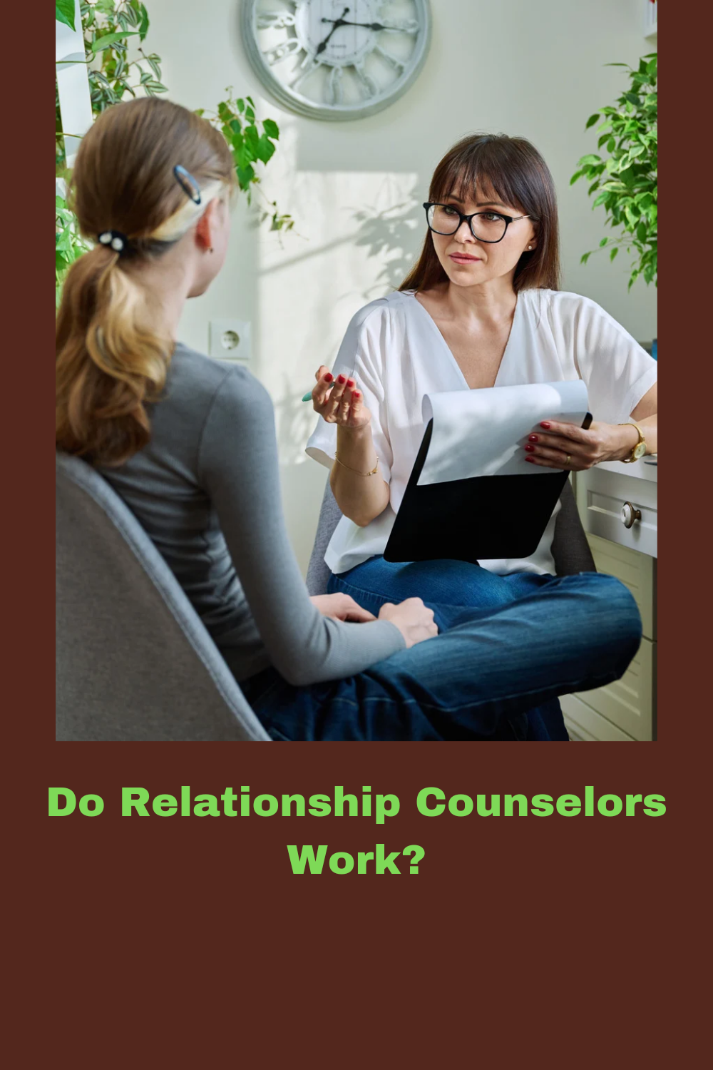 Do Relationship Counselors Work?