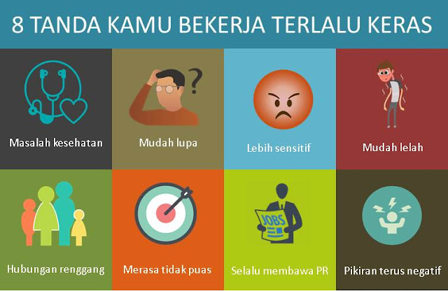 8 Tanda Kamu Bekerja Terlalu Keras - Blog Mas Hendra