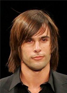 long straight hairstyles for men