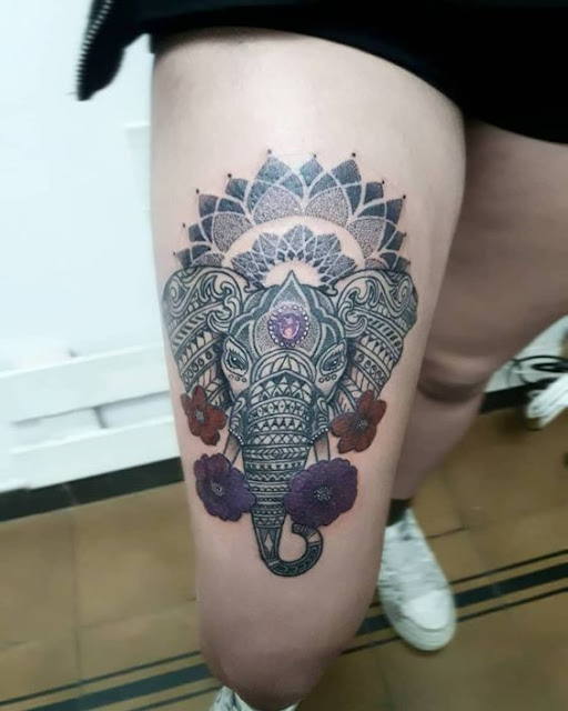 Top 50 ไอเดียรอยสักรูปช้าง Top Beautiful Elephant Tattoo designs