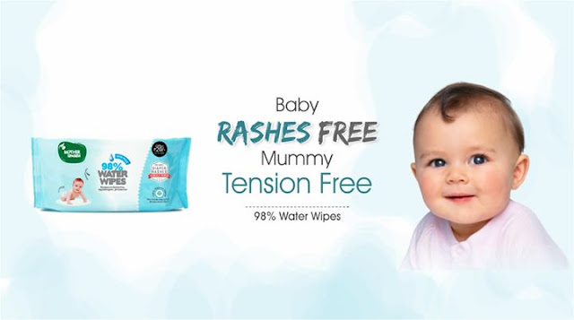 Water Wipes Rashes Free for Babies