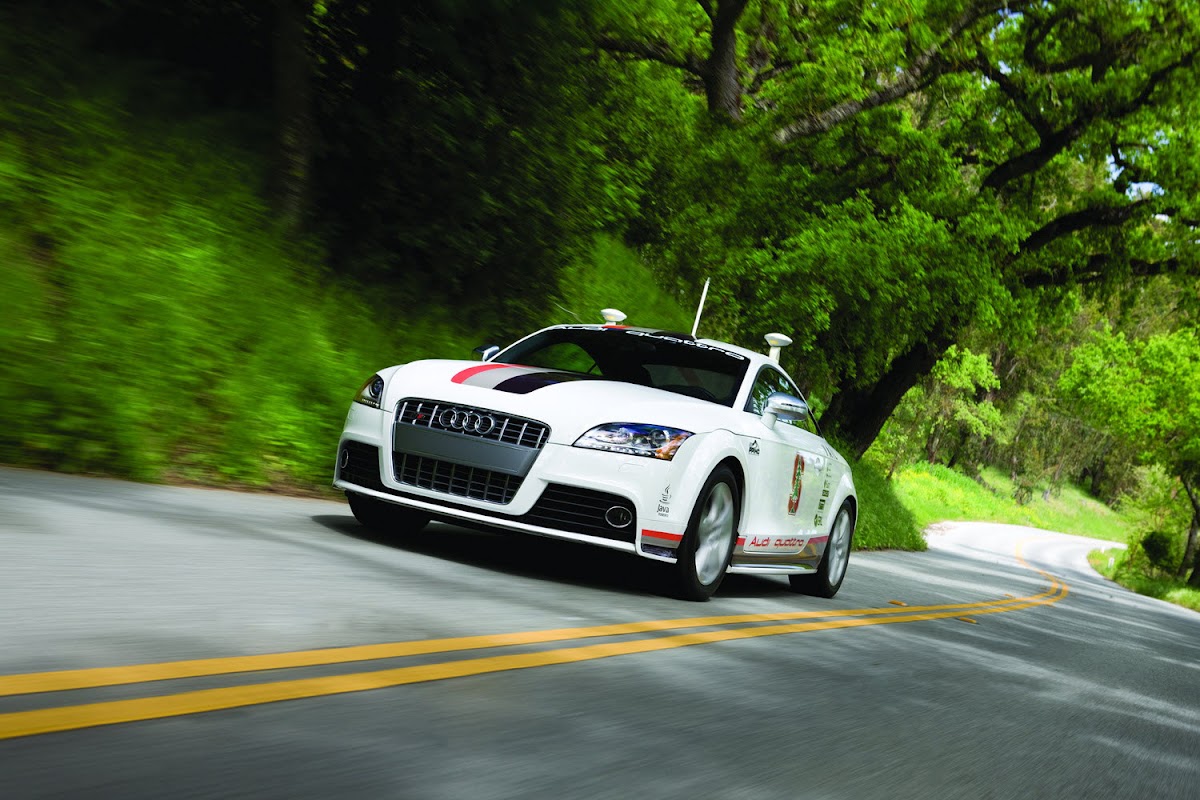 Autonomous Audi TTS Pikes Peak