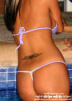 Alicia in a Malibu Strings bikini in Cabo San Lucas sexy bikini picture