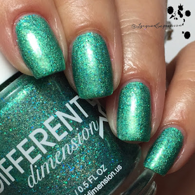 Nail polish swatch of Space TIme by DIFFERENT dimension