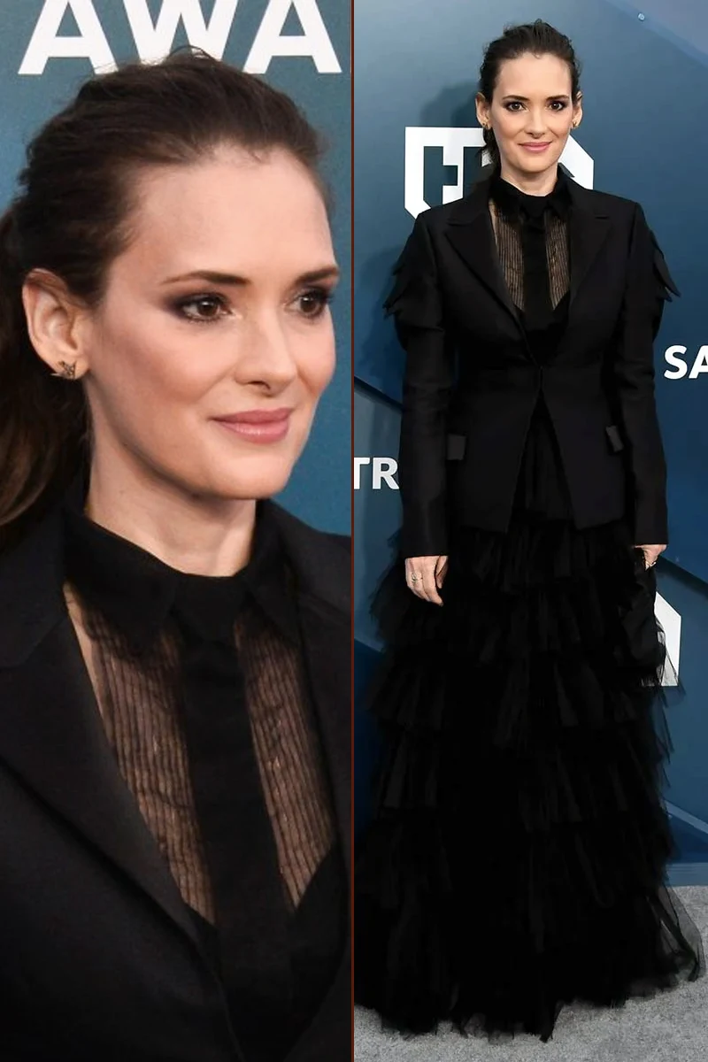 Winona Ryder at the 26th Screen Actors Guild Awards, 2020