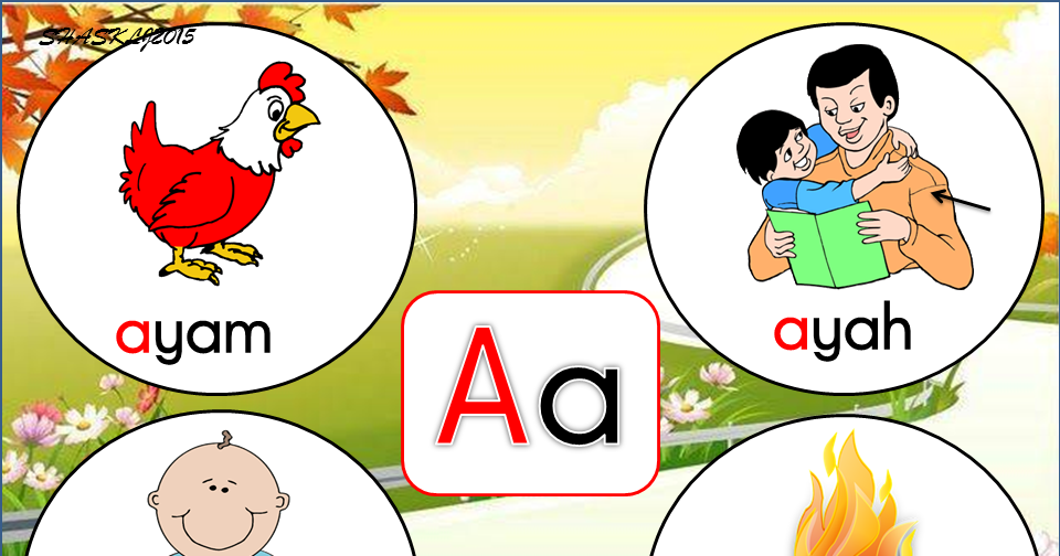 Alphabet A hingga Z Penerangan Bergambar Mudah - Sekadar 