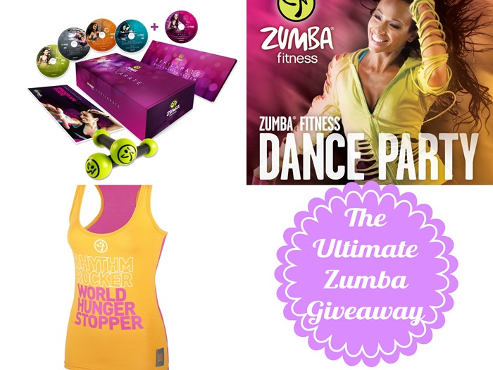 the ultimate zumba giveaway