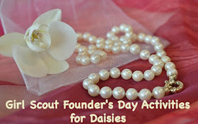 Girl Scout Founder's Day Activities for Daisy Scouts