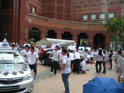  lady with class and style MediaCorp Subaru Impreza WRX Challenge 2009