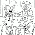 Desenhos da Turma do Bob Esponja para Colorir