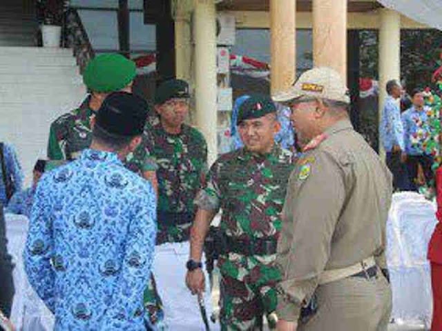 Bayu Yudha Pratama Hadiri Upacara Peringatan Hardiknas.di Palangkaraya