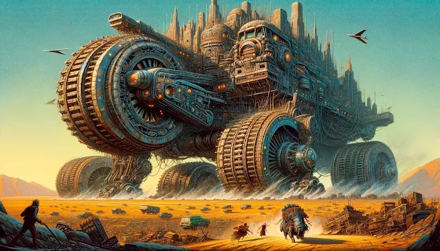 mortal engines book themes 2001