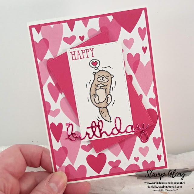 Stampin' Up! Hey Love stampset, All my Love dsp, Well said bundle