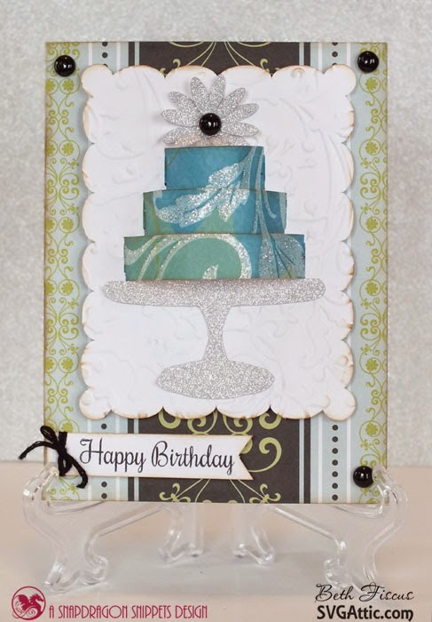 Download SVG Attic Blog: 3D Birthday Card with Beth