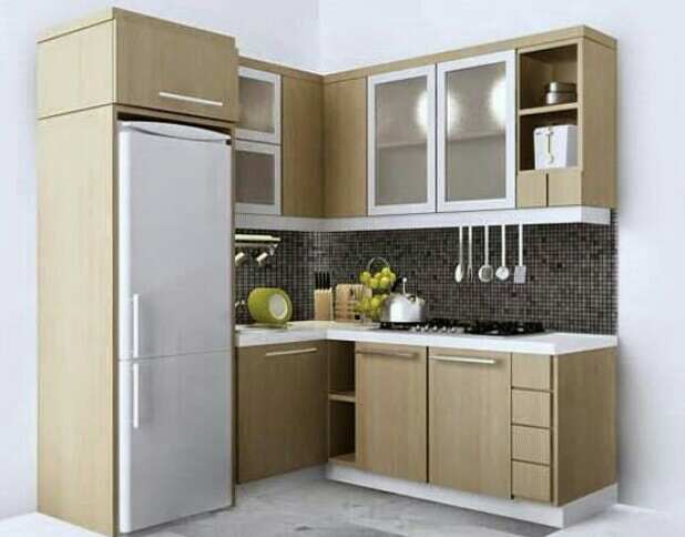 Desain kitchen set minimalis modern