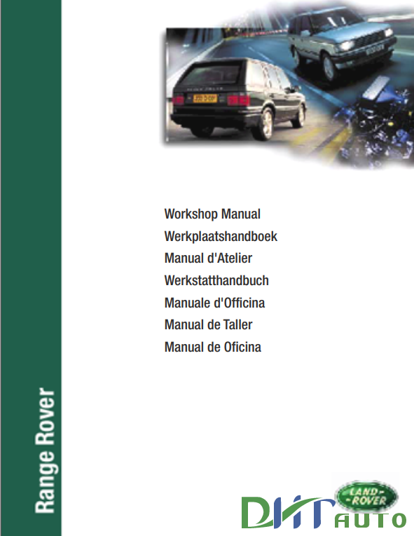 Range Rover Workshop Manual from 1995 - Automotive Library