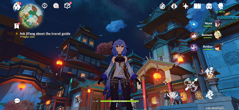 Genshin Impact Gameplay screenshot